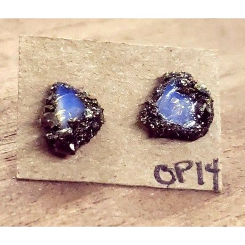 Opalite stud Earrings #op14